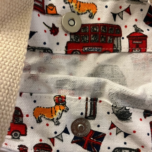 Millie Green London Tote Bag Corgi - Picture 5 of 6